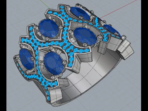 ring 12 3D Print Model