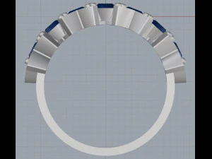 ring 12 3D Print Model