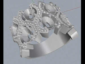 ring 12 3D Print Model