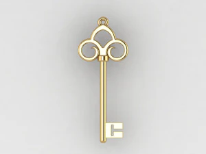 tiffany anahtarı 1 3D Baskı Modeli