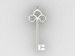 tiffany key 1 3D Print Model