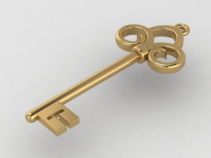 tiffany key 1 3D Print Model