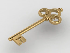 tiffany key 1 3D Print Model