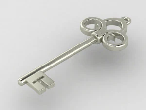 tiffany key 1 3D Print Model