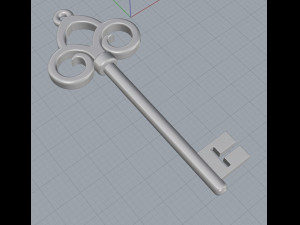 tiffany key 1 3D Print Model