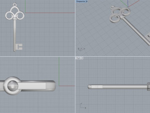 tiffany key 1 3D Print Model