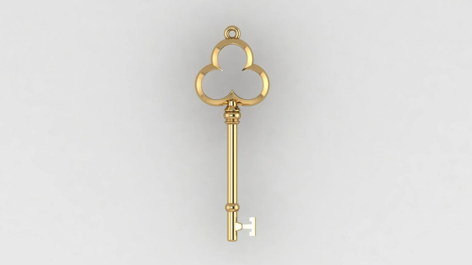 tiffany key 2 3D Print Model .c4d .max .obj .3ds .fbx .stl .blend