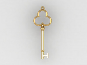 tiffany key 2 3Dプリントモデル