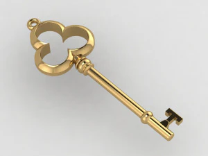 tiffany key 2 3D Print Model