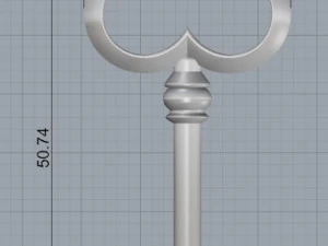 tiffany key 2 3D Print Model