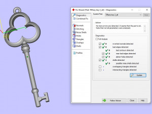 tiffany key 2 3D-printmodel