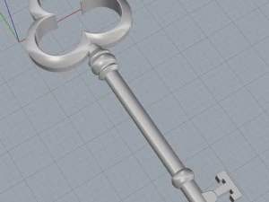 tiffany key 2 3D Print Model