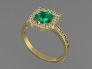 ring 14 3D Print Model