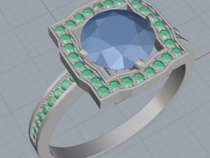 ring 14 3Dプリントモデル