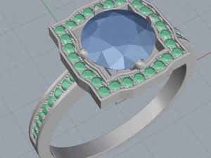 ring 14 3D Print Model