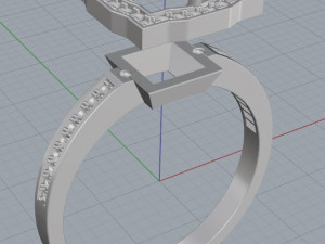 ring 14 3Dプリントモデル