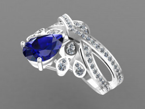 chaumet ring replica 3D Принт Модель