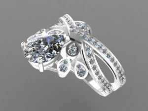 chaumet ring replica 3D Print Model