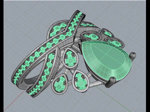 chaumet ring replica 3D Print Model
