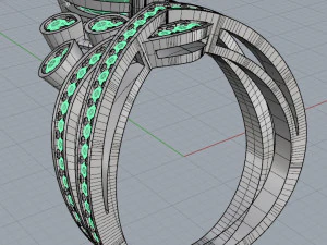chaumet ring replica 3D Print Model