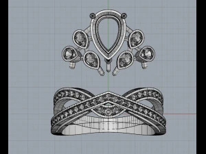 chaumet ring replica 3D Print Model