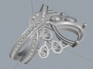 chaumet ring replica 3D Print Model