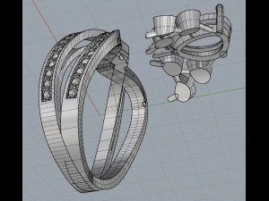 chaumet ring replica 3D Print Model