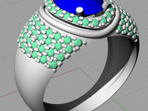 ring 19 3D Print Model