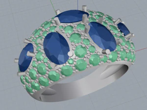 ring 18 3D Print Model