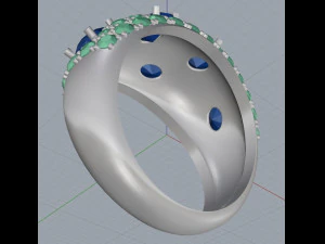 ring 18 3D Print Model