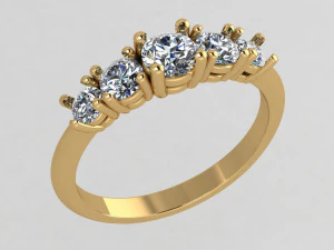 bague 17 Modèles 3D en vedette