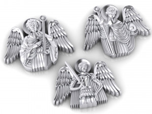3 saints Modelo de Impressão 3D