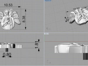 3 saints Modelo de Impressão 3D