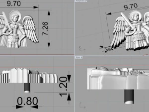 3 saints 3D Print Model