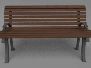 bench Modèle 3D