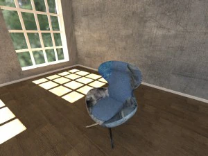 kare lounge jeans 3D Model