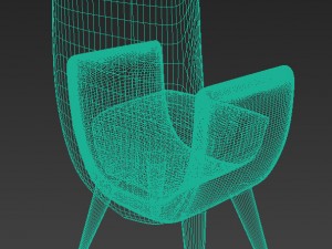 chair manie Modelo 3D