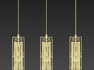 blitz leuchten 3D Model