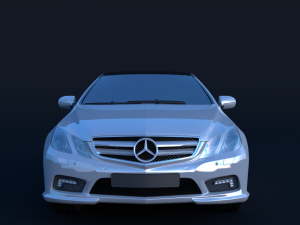 mercedes benz e500 coupe 3D मॉडल