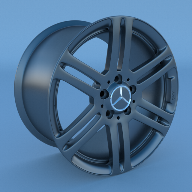 mercedes benz amg rim 3D मॉडल .c4d .max .obj .3ds .fbx .stl .blend 