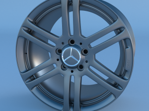 mercedes benz amg rim 3D मॉडल