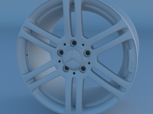 mercedes benz amg rim 3D मॉडल