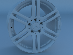 mercedes benz amg rim 3D मॉडल