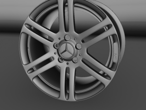 mercedes benz amg rim 3D मॉडल