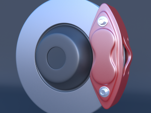 mercedes benz brakes 3Dモデル
