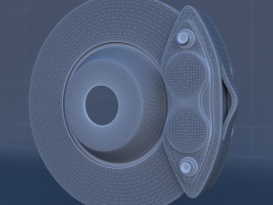 mercedes benz brakes 3Dモデル