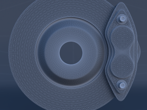 mercedes benz brakes 3Dモデル