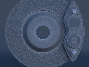 mercedes benz brakes 3D Model
