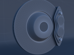 mercedes benz brakes 3Dモデル