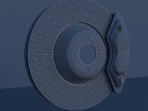 mercedes benz brakes 3Dモデル